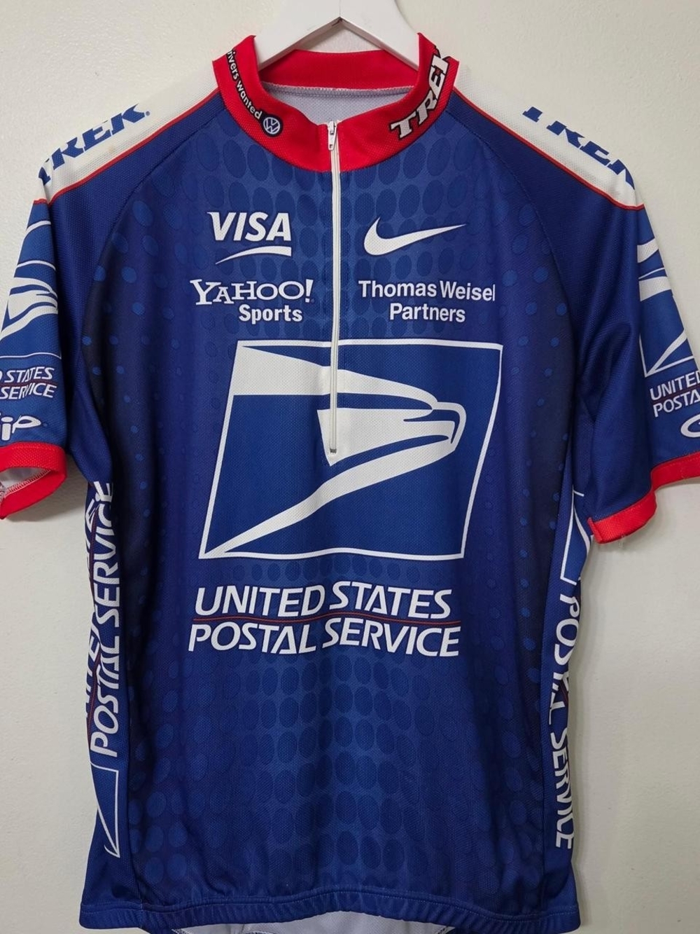 Men's Blue Cycling Jersey